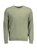 Pulover DAMAVAND barbati, cu mini logo brodat, Regular fit, Verde, XL, 2XL, 3XL, Napapijri