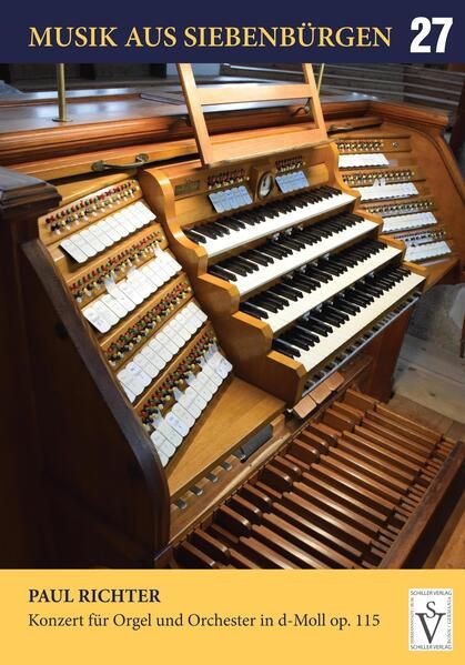 Konzert f&uuml;r Orgel und Orchester in d-Moll op. 115 / Gesamtpartitur