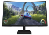 Monitor Gaming VA LED HP 31.5inch X32c, Full HD (1920 x 108), HDMI, DisplayPort, AMD FreeSync&trade; Premium, Ecran curbat, 165 Hz, 1 ms (Negru)