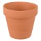 Ghiveci Ceramic pentru Flori, Teracota, Diametru 15 cm