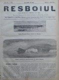 Cumpara ieftin Ziarul Resboiul, nr. 164, 1878; Insula Mocanul intre Giurgiu si Rusciuc