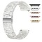 Curea polimer, compatibila Apple Watch 10, 42mm, White Crystal