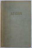 OPERE de A. P. CEHOV , VOLUMUL 10 , TEATRU , 1960 * EDITIE CARTONATA * USOR SUBLINIATA