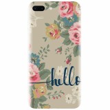 Husa silicon pentru Apple Iphone 7 Plus, Cute Flower Phone