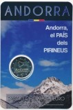 ANDORRA 2017 -2 euro comemorativ&rdquo; &ldquo;The Pyrenean country&rdquo; coincard / BU, Europa