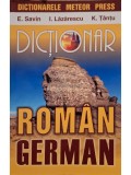 E. Savin - Dictionar roman-german (trasncriere fonetica) (Editia: 2018)