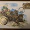 afganistan - leopard - FDC cu medalie, fauna wwf