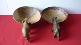 ARTA AFRICANA, BOL, VAS PENTRU BAUT LOT 2 BUC.