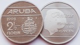 2354 Aruba 2&frac12; Florin 1998 Beatrix tiraj 8.000 km 6 UNC, America Centrala si de Sud
