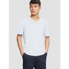 s.Oliver Tricou barbati cu anchior, Regular fit, din bumbac, Albastru deschis, S