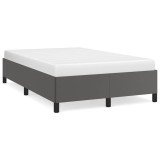 Cumpara ieftin Cadru de pat, gri, 120x200 cm, piele ecologica