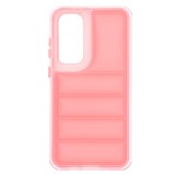 Husa pentru samsung galaxy s24 fe, perne de aer, antisoc, red