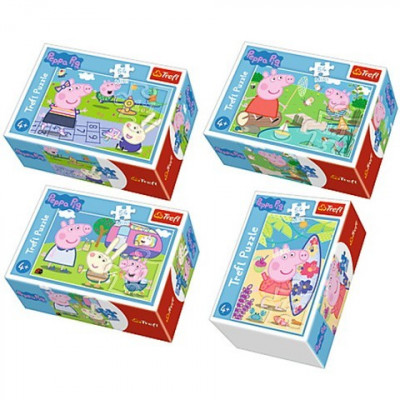 Puzzle Purcelusa Peppa 54 piese foto