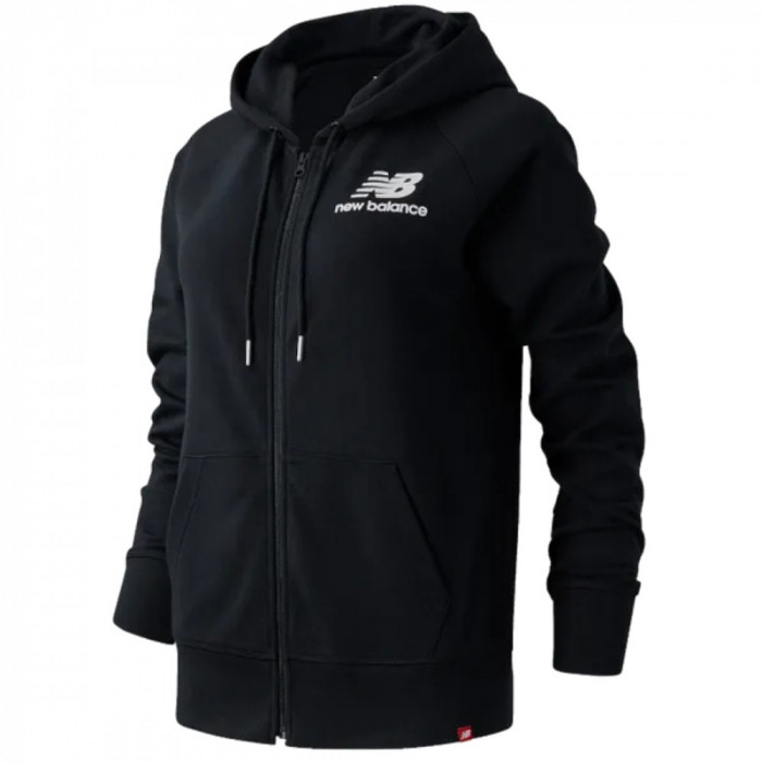 Hanorace New Balance Hoodie WJ03530BK negru