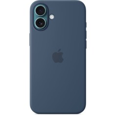 Husa de protectie Apple Silicone Case with MagSafe pentru iPhone 16 Plus - Denim