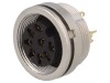 Conector Lumberg M16 Mama 8 Pini IP68 Montare Panou