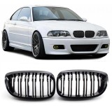 Grila frontala E46 M3 Negru Pian ABS / 1997-2001 // Coup&eacute;