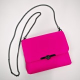 Cumpara ieftin Geanta dama Elyk Creation Mony, piele naturala roz, umar, crossbody, tote, shopper, office, 18x22x6 cm