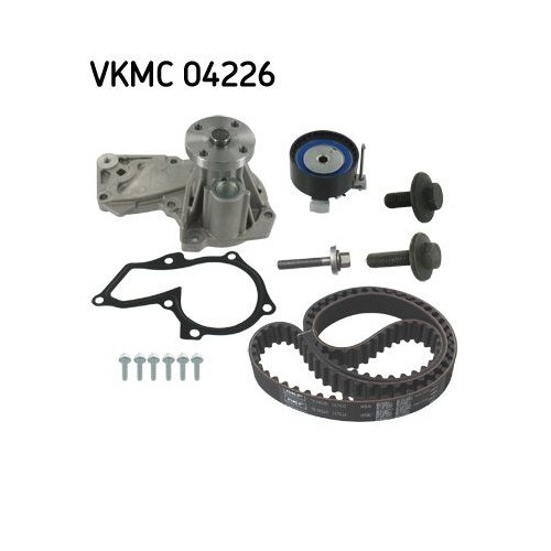 SKF Set pompa apa + curea dintata