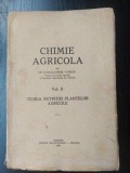 Chimie agricola vol 2- Haralambie Vasiliu Yeoria nutritiei plantelor agricole
