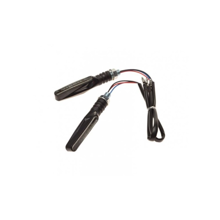 Set semnalizari universale cu led, F1, negru