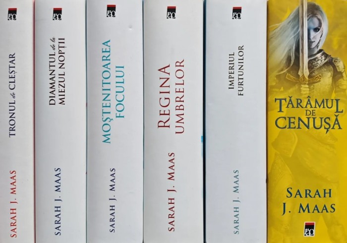 Tronul de Clestar Vol. 1-5, 7 - 2018 - Sarah J. Maas (V233)