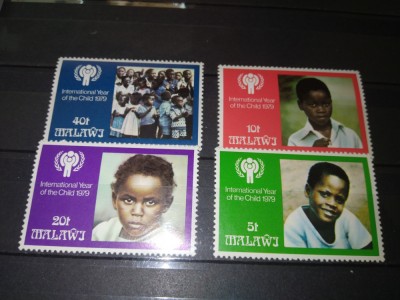 TIMBRE MALAWI 1979 foto