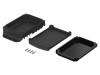 Carcasă desktop BOPLA BoVersa neagră 88x162x45 mm IP66/IP68