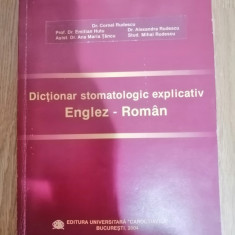 Dictionar stomatologic explicativ Englez-Roman - Emilian Hutu, 2004