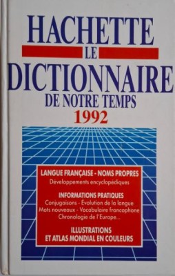 Hachette. Le dictionnaire de notre temps 1992 foto