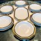 Set - farfurii / masa - Winterling - Marktleuchten - 6 persoane - poleit cu aur 24K - 6 persoane