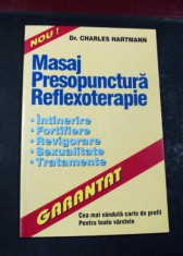 MASAJ AUTOMASAJ PRESOPUNCTURA REFLEXOTERAPIE 1998-DR.CHARLES HARTMANN foto