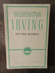 WASHINGTON IRVING - RIP VAN WINKLE foto