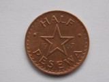 HALF PESEWA 1967 GHANA-XF, Africa