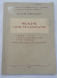 (C485) PROBLEME INSTRUCTIV-EDUCATIVE