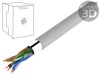 Cablu F/UTP 4x2x24AWG 5e PVC gri 100m DIGITUS