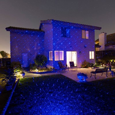 CEL MAI BUN PROIECTOR LASER DE SARBATORI CU 3 CULORI,LASER ALBASTRU,ROSU,VERDE! foto