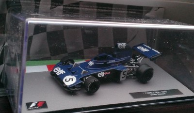 Macheta Tyrrell 006 Jackie Stewart Campion Formula 1 1973 - IXO/Altaya 1/43 F1 foto