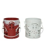 Cumpara ieftin Decoratiune - Iron Hurricane with Windows - mai multe culori | Kaemingk