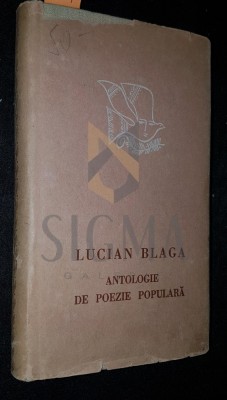 ANTOLOGIE DE POEZIE POPULARA foto