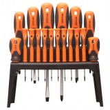 HANDY - Set de 18 surubelnite cu suport - 10712
