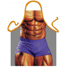 Sort amuzant cu imprimeu Macho - Apron