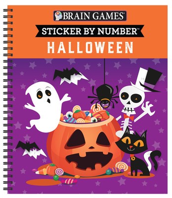 Brain Games - Sticker by Number: Halloween foto