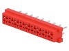 Conector Soclu Mamă TE Connectivity Micro-MaTch 18 Pini THT 2x9 Pas 1.27mm Sistem Antivibratii