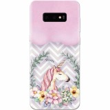 Husa silicon personalizata pentru Samsung Galaxy S10 Lite, Aesthetic Unicorn