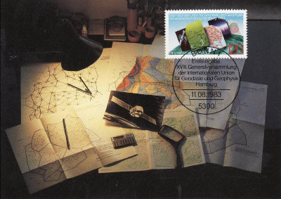 C4094 - Germania 1983 - carte postala maxima foto