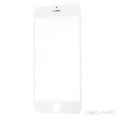 Geam Sticla + OCA iPhone 6s, Complet, White foto
