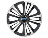 Cumpara ieftin Set 4 Capace Roti Terra Gri-Negru R16, pentru gama auto Ford, Autohelix MSA