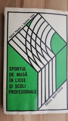 Sportul de masa in licee si scoli profesionale- Gabriel Popescu, Septimiu Todea foto