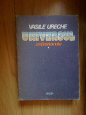 k1 UNIVERSUL de VASILE URECHE vol 1 - ASTRONOMIE foto